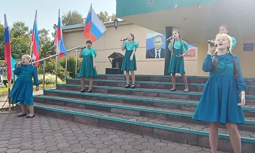 Праздник в селе Подгорное